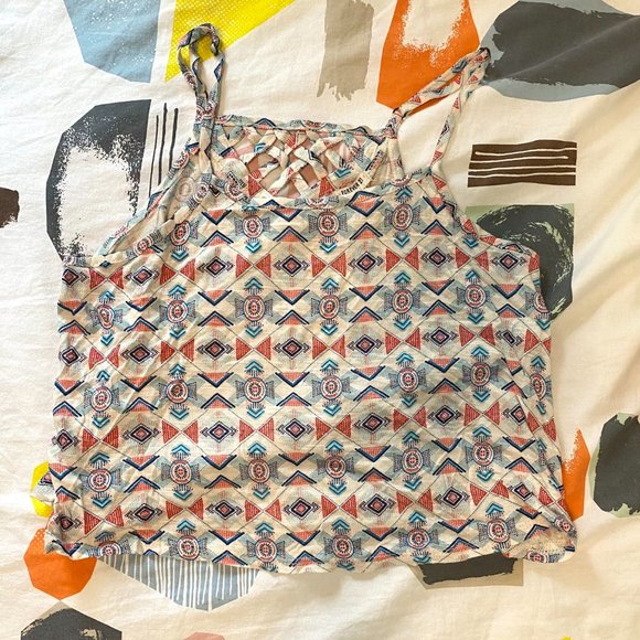 Forever 21 Kids Tribal Print Tank - Picture 2 of 3